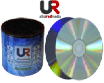 UR DVD-R 8X SLIVER MATT 50PCS OPP